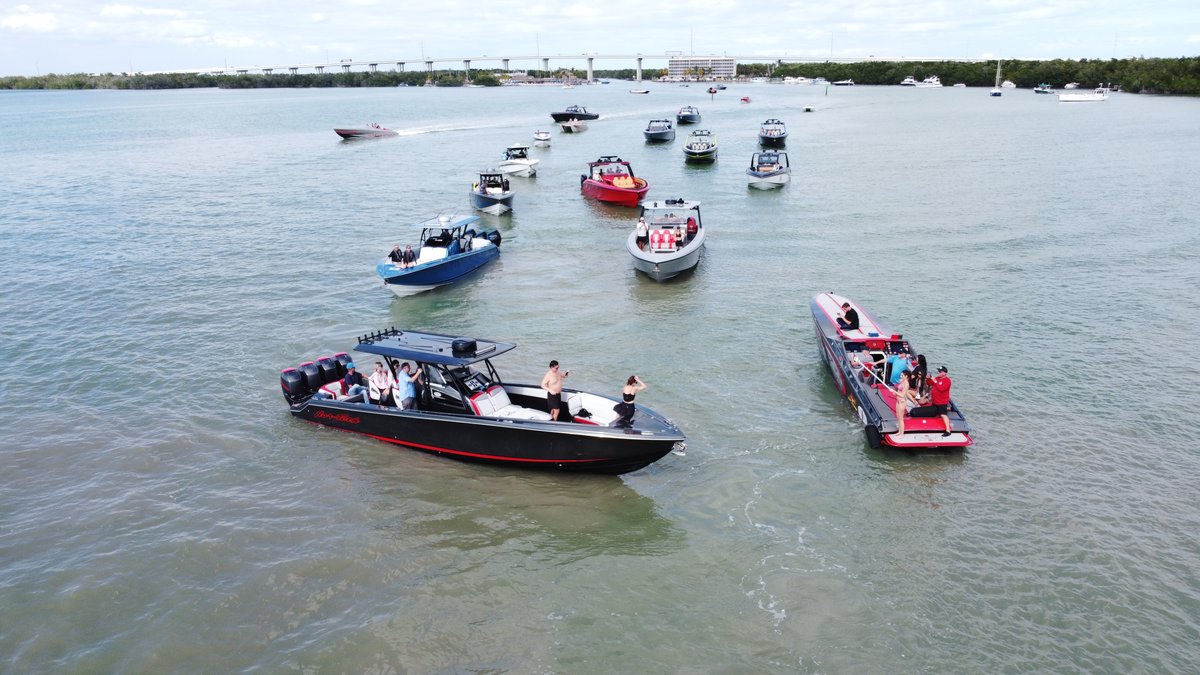 flpowerboat's tweet photo. The 2025 Miami Boat Show Poker Run Comes this February 19th-23rd! Sign up at https://t.co/Hgw4OAtDB9!
~
#MercuryRacing @Gilbertsresortkeylargo
~
See 2024 Event on YouTube!  Search @FLPowerBoatClub https://t.co/6pFQ9aMmie