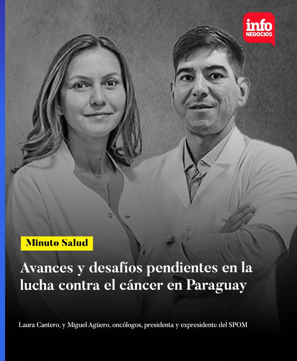 🩺 #MinutoSalud |

En Paraguay, avances en la lucha contra el cáncer son notables, pero aún hay desafíos pendientes en prevención y tratamiento. 💪🎗️

infonegocios.com.py/minuto-salud/a…