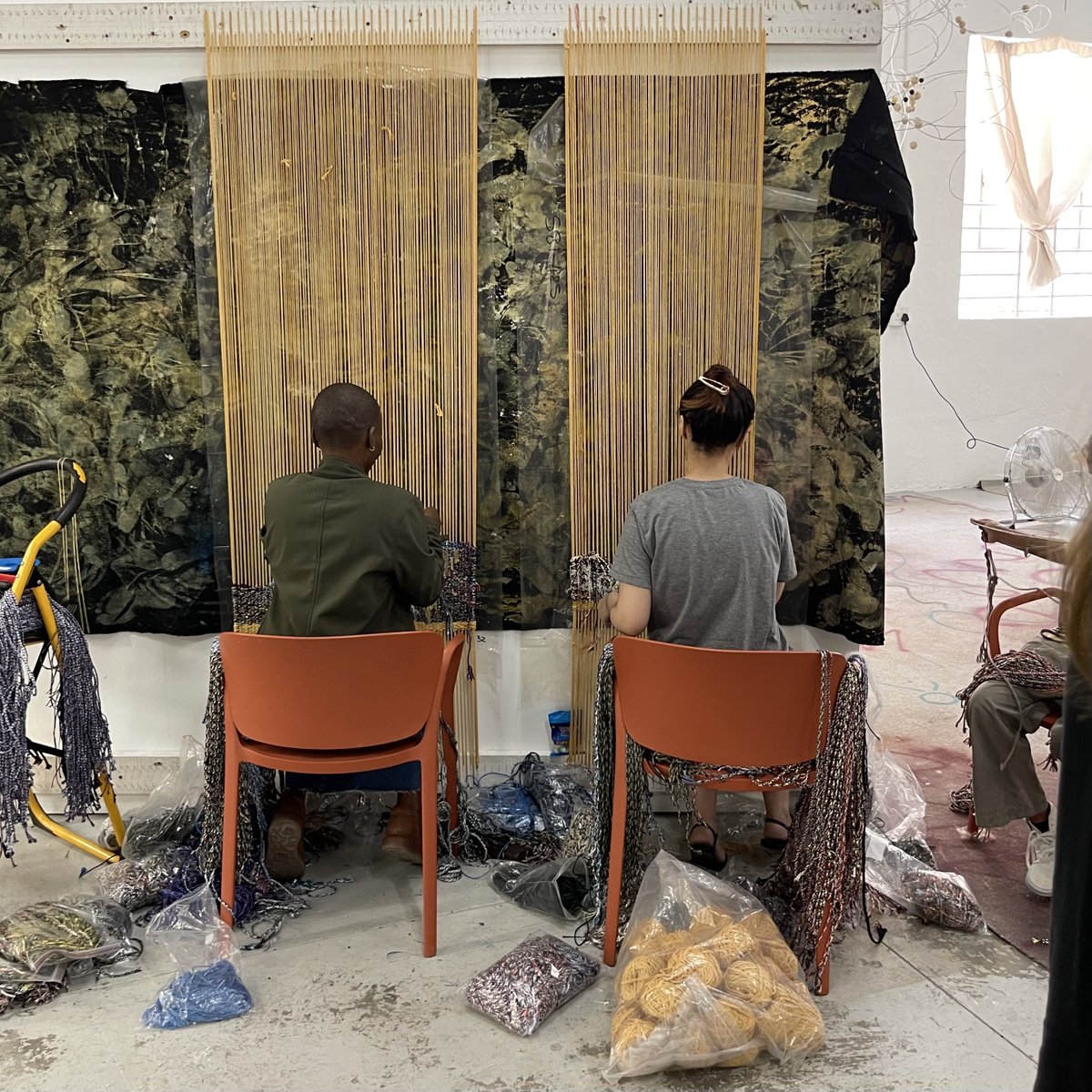 maisonwale's tweet photo. Looking at #art is one thing but getting into the studio to understand the creative process adds another layer of respect for the #artist &amp; the process.

https://t.co/Rst9uAf0DT
_
#igshaanadams #southafricanartist #inspiration https://t.co/RH2s3qflhk