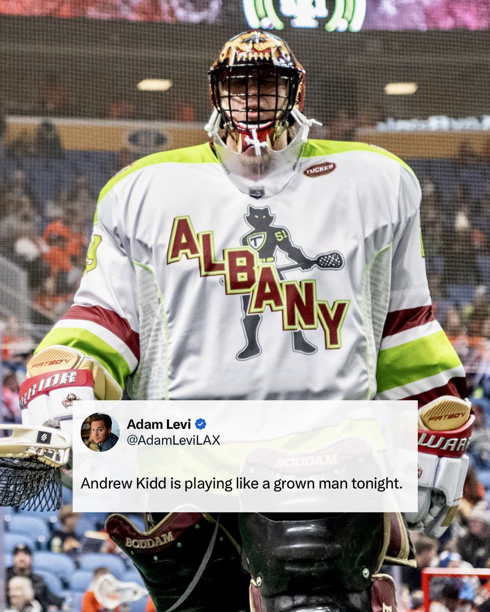 AlbFireWolves's tweet image. Not a Kidd to the game anymore 🤷‍♂️

Andrew Kidd played a career high 47 minutes making a career high 30 saves in Saturday’s game.

#GetFiredUp🔥