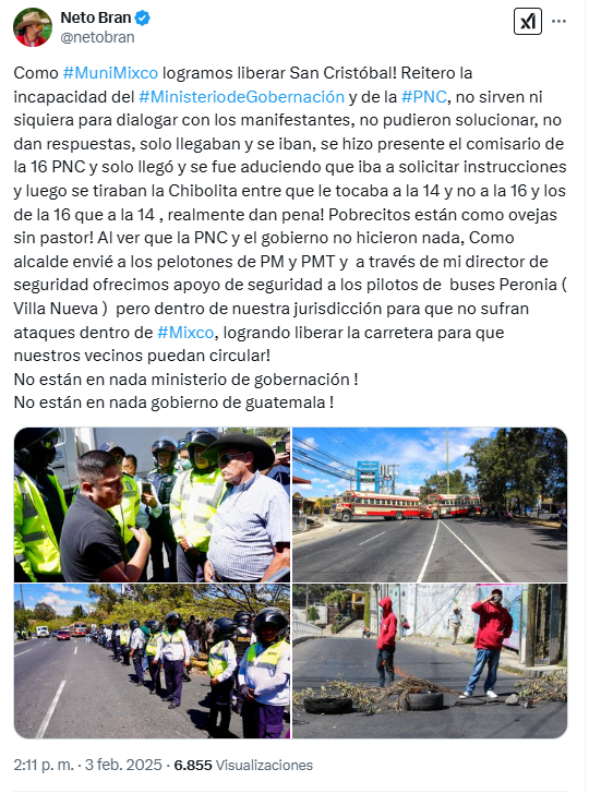 LuigiPlace's tweet photo. @FJimenezmingob @PNCdeGuatemala @NuestroDiario @_SPGuatemala @mingobguate Hoy si te pegó un chipotazo el Neto vos chabelo 😆 https://t.co/M1ysrZKvII