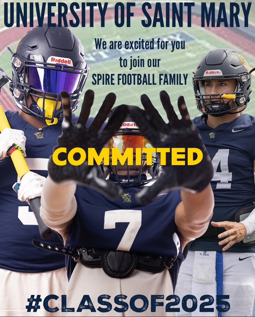 Jeremiah Sims (@jeremia31524702) on Twitter photo #AGTG I am blessed and excited to announce my commitment to <a href="/Spire_Football/">Spire Football</a> <a href="/taycalvert/">Taylor Calvert</a>
<a href="/ianallen2114/">Ian Allen</a> #HaloCrew💫 #AGTG I am blessed and excited to announce my commitment to <a href="/Spire_Football/">Spire Football</a> <a href="/taycalvert/">Taylor Calvert</a>
<a href="/ianallen2114/">Ian Allen</a> #HaloCrew💫