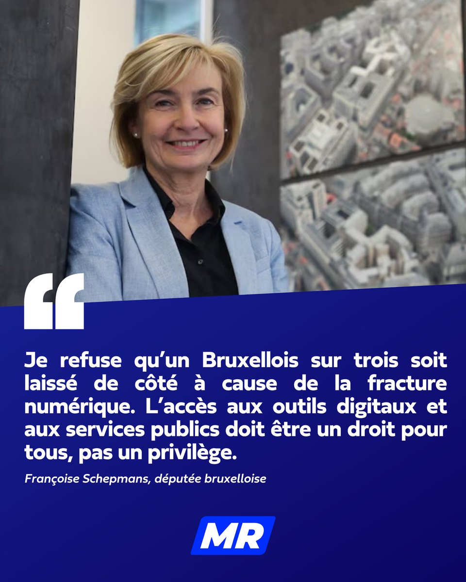 Au Parlement bruxellois, j’ai interrogé le ministre Bernard Clerfayt sur les solutions pour améliorer l’inclusion digitale. 

Selon la Fondation Roi Baudouin, 40% des Bruxellois souffrent de fracture numérique.