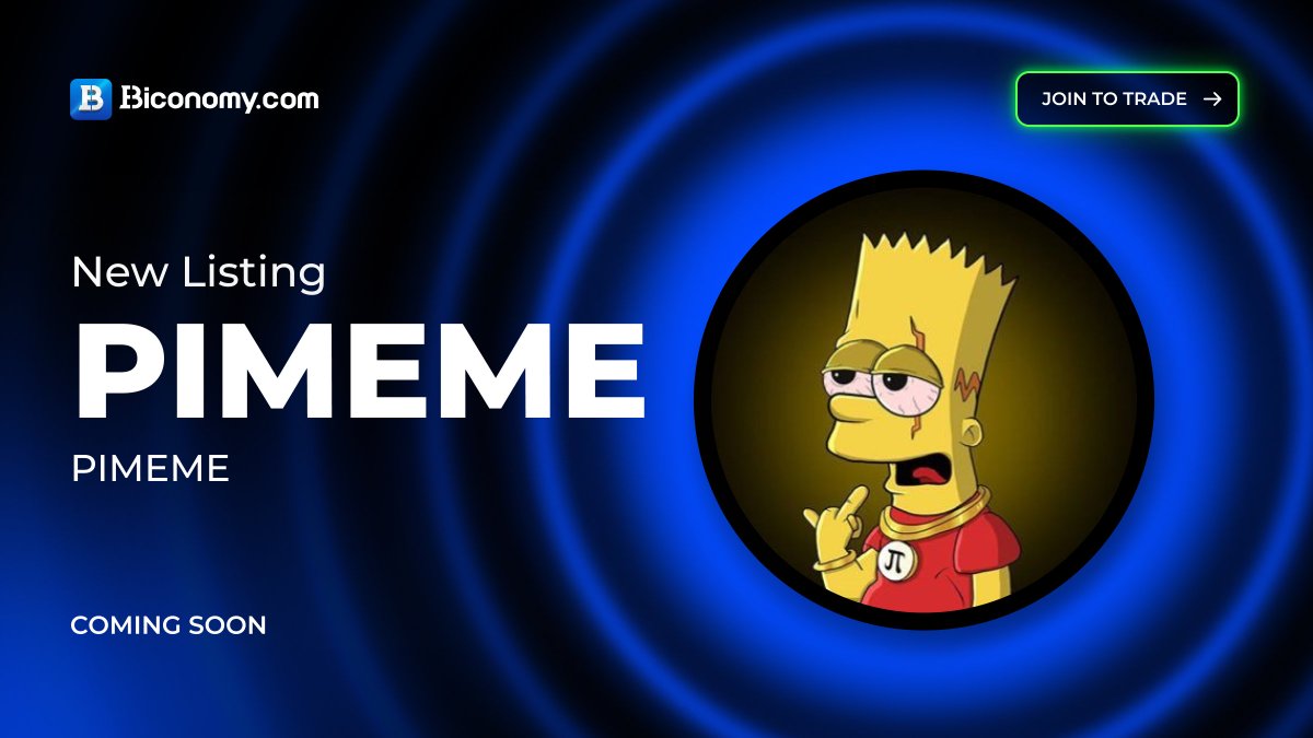 BiconomyCom's tweet image. 🚀COMING SOON🔥 $PIMEME

#Biconomy will list @minepimeme upcoming launch for #PIMEME / #USDT, with the exact date and time still to be announced(TBA).🔥

About PIMEME：
&quot;PIMEME is a fun and innovative memecoin with a Simpsons-themed design and a vibrant community of meme…