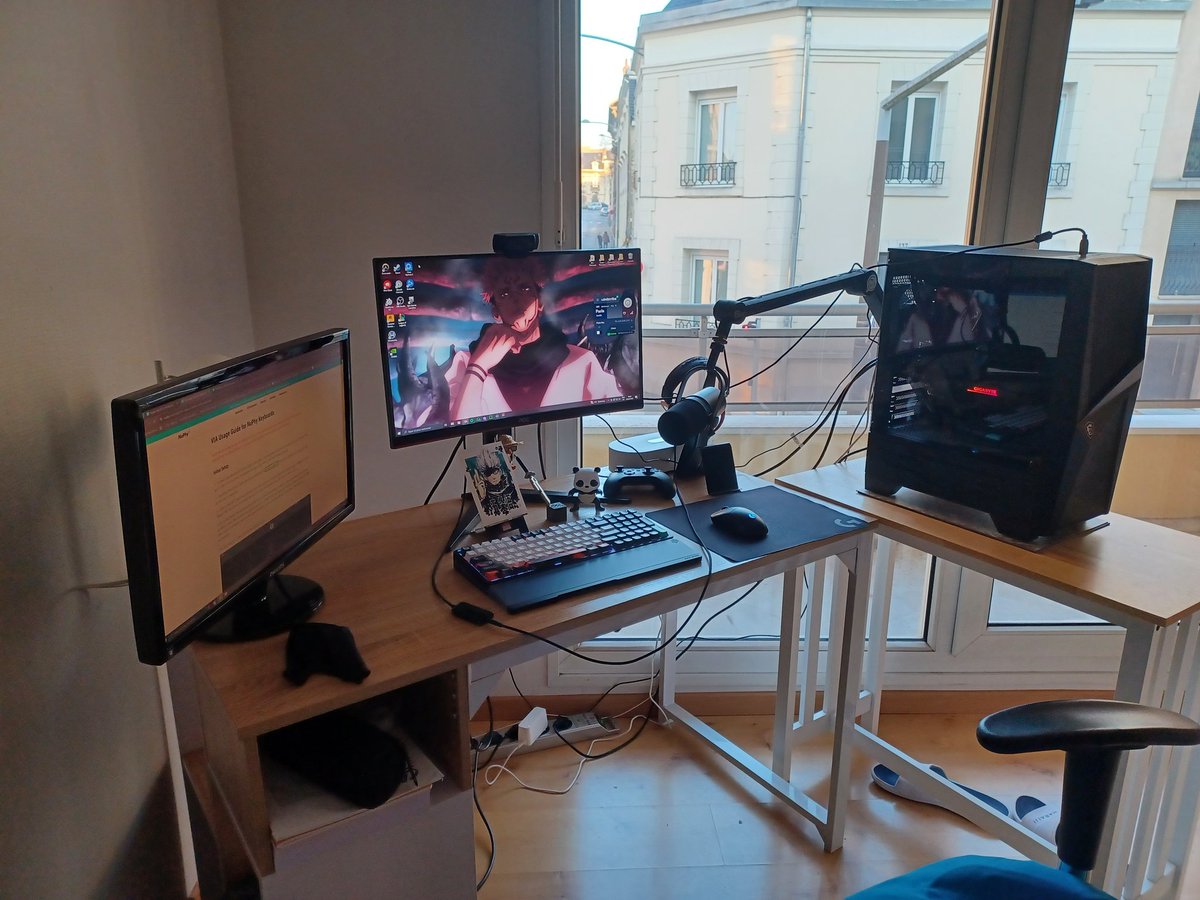 Nekho_ow's tweet photo. The gamer / The setup https://t.co/xT611T8L8F