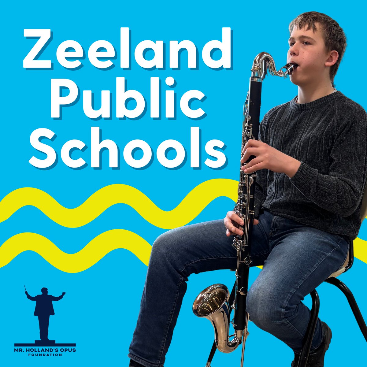#MHOFAdoptASchool update! Zeeland Public School’s bass clarinet player made the North Dakota All-State Band! 

The school met their campaign goal and received a bass clarinet, giving this student the opportunity to audition on a high-quality instrument.

Congrats &amp; break a leg!