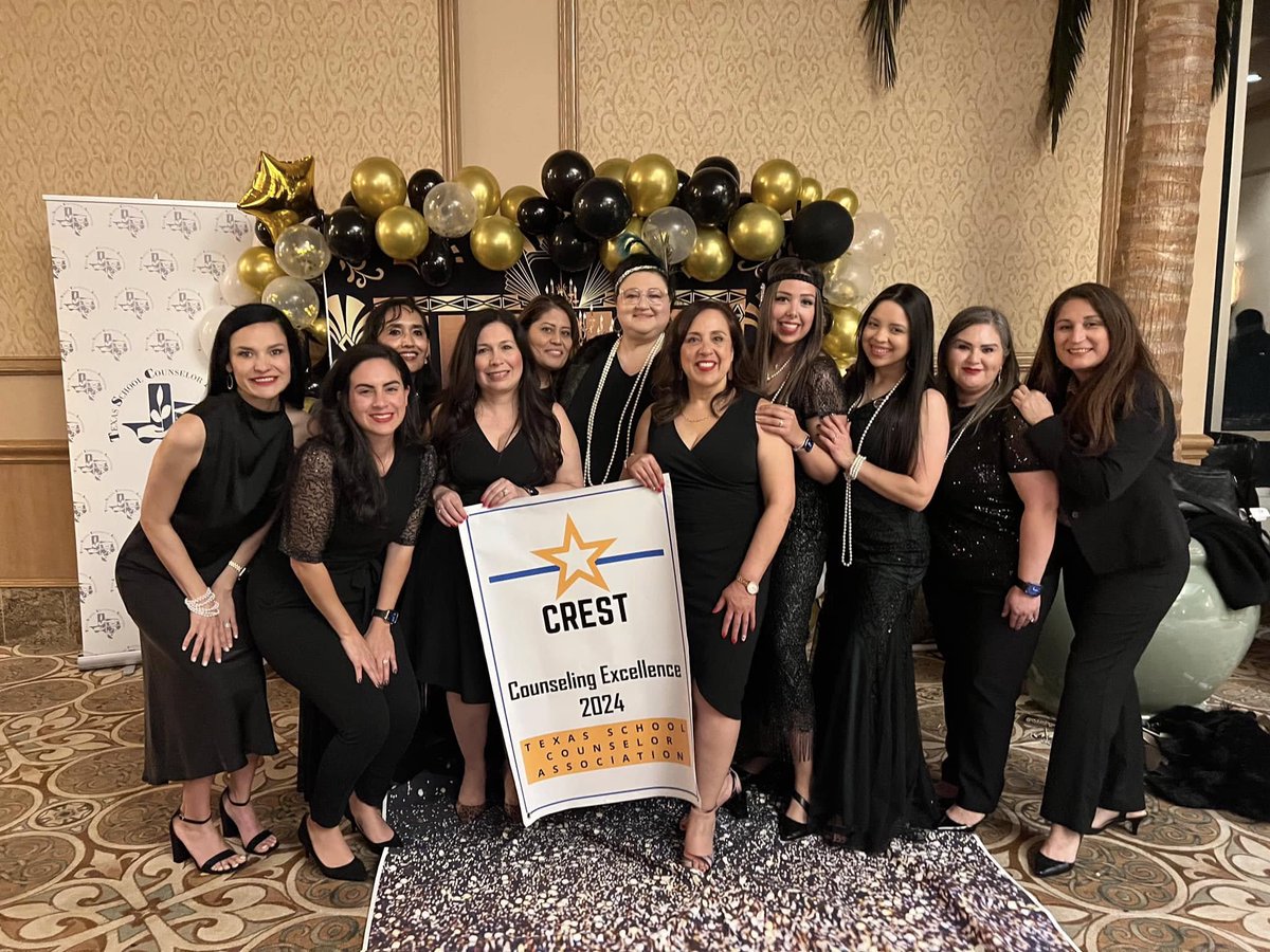 scholarpride's tweet photo. Congratulations to our amazing counselor, Mrs. Ramos , and McAllen ISD counselors for earning the CREST award. Your dedication and love to our students make a huge impact in our school. We are so proud and blessed to have you as our counselor. https://t.co/EdHQV8kTCl
