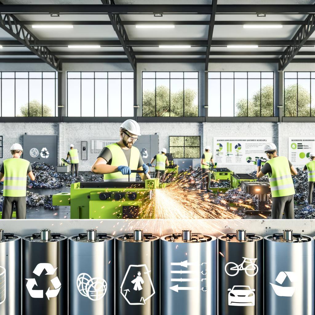 E_E_Leader's tweet image. Sustainable lithium-ion battery supply chains are crucial for a greener future. Recycling can reduce environmental impact by up to 58%! 

Read Today: hubs.la/Q03516fR0

Streaming Now: hubs.la/Q0350VLb0

. #Sustainability #BatteryRecycling #EVs
