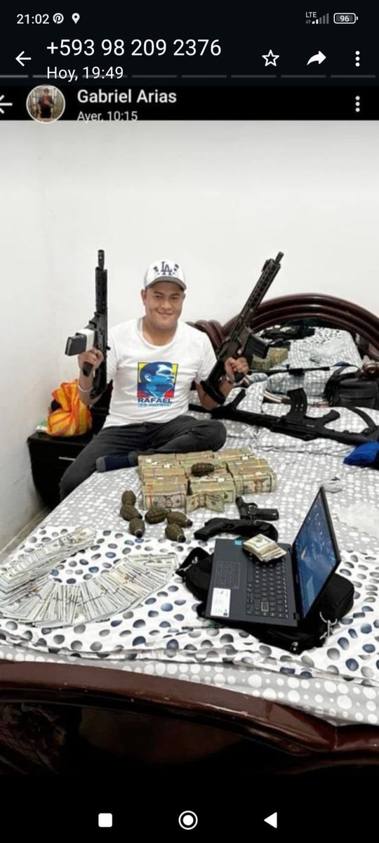 Esto es la revolución ciudadana narcos,asesinatos ,sicarios escoria de la sociedad ⁦@LuisaGonzalezPt⁩