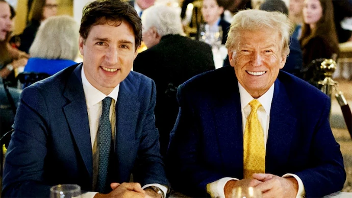 EricLDaugh's tweet photo. 🚨 #BREAKING: Canada, Trudeau fold, announce $1.3 billion border investment after Trump's tariff plan

Along with:
- A new Fentanyl Czar
- Designate cartels as terrorists
- Ensure "24/7 eyes on the border"
- Launch a U.S.-Canada strike force against organized crime
- New intel directive on organized crime and fentanyl worth $200M
- Tariffs paused for 30 days