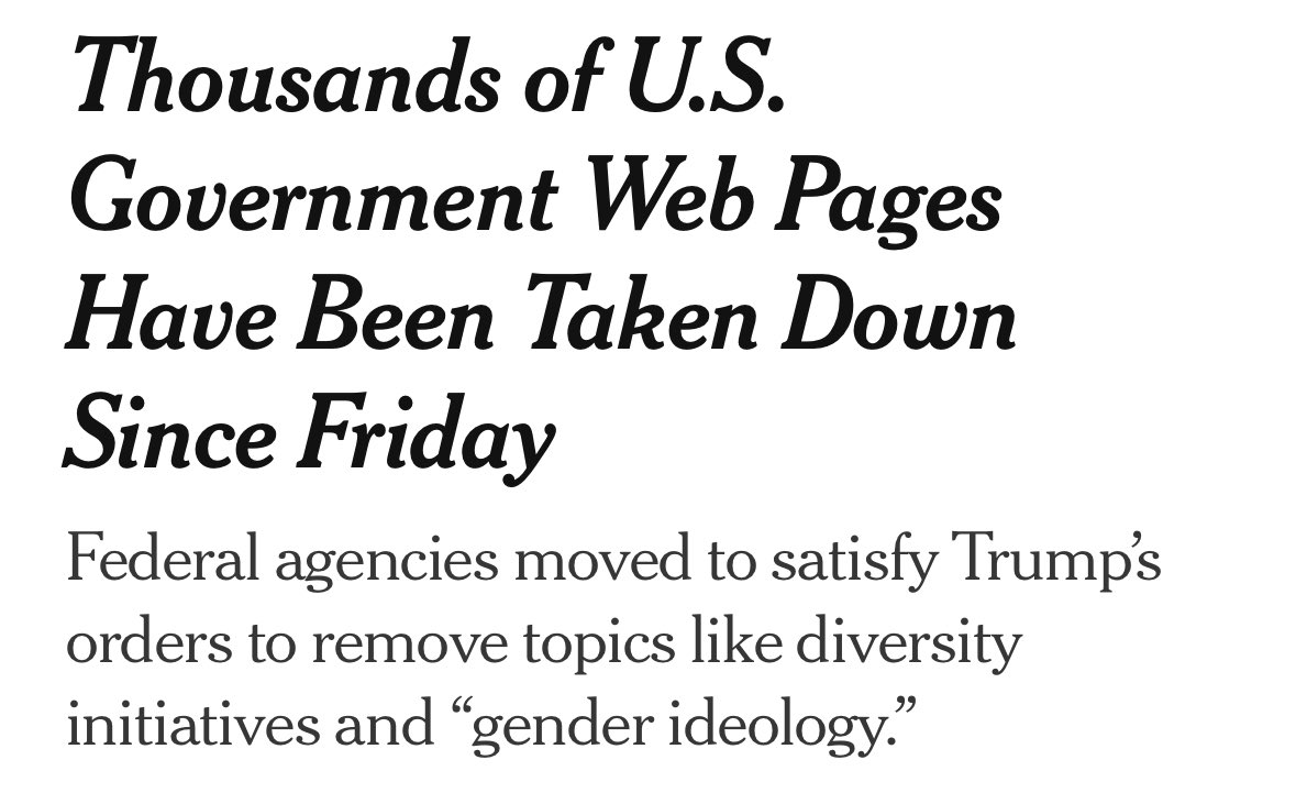 We've entered the "Move fast and break things" phase of government.