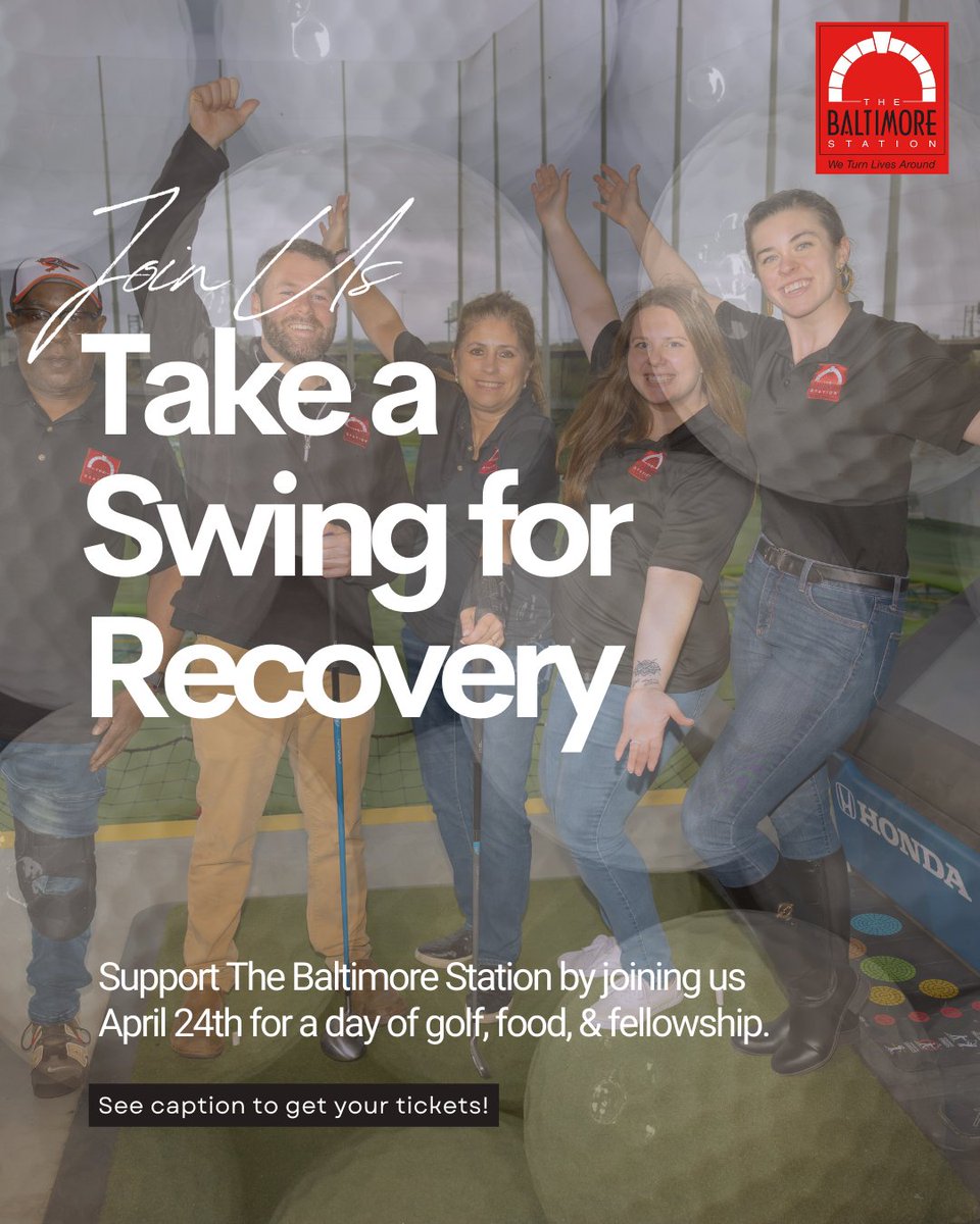 #TakeASwingForRecovery! Join us on April 24 at <a href="/Topgolf/">Topgolf</a> Baltimore to support veterans at The Baltimore Station. Tickets include game play, lunch, networking, &amp; more! Get yours now: topgolf2025.givesmart.com #SupportVeterans