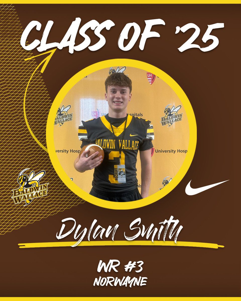 Blessed to receive an offer to play at <a href="/BWFootball_/">Baldwin Wallace Football</a> .