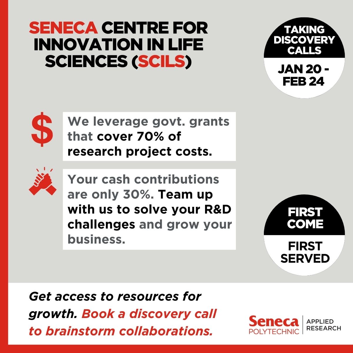 Seneca Applied Research tweet media