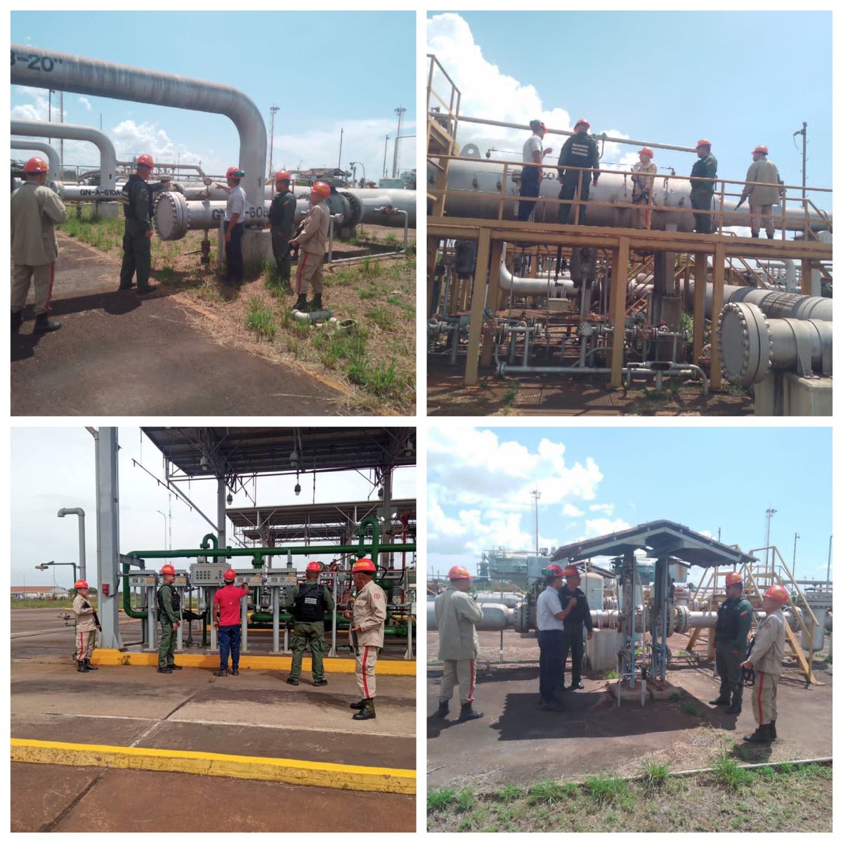 dhernandezlarez's tweet photo. La #Fanb desplegada en todas nuestras instalaciones estratégicas que proporcionan felicidad a nuestra población, garantizando así los servicios básicos. Mientras que, la ultraderecha apátrida busca cualquier medio para delinquir con sadismo y arremeter contra la población venezolana.
