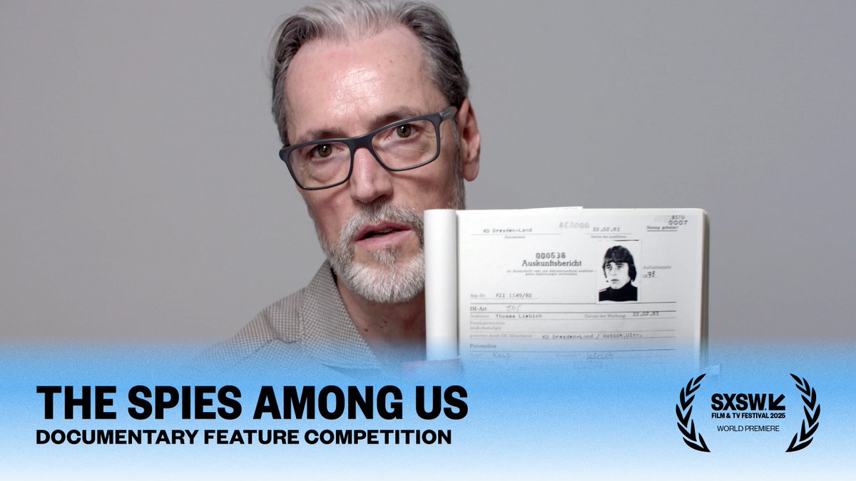 sxsw's tweet photo. The Documentary Feature Competition highlights captivating, real stories by emerging voices. World Premieres for the 2025 #SXSW Film &amp; TV Festival include…

#ArrestTheMidwife
#Assembly
#ThePythonHunt
#TheSpiesAmongUs

See more: https://t.co/PFS4XECXOv https://t.co/5KH0wQAOgA