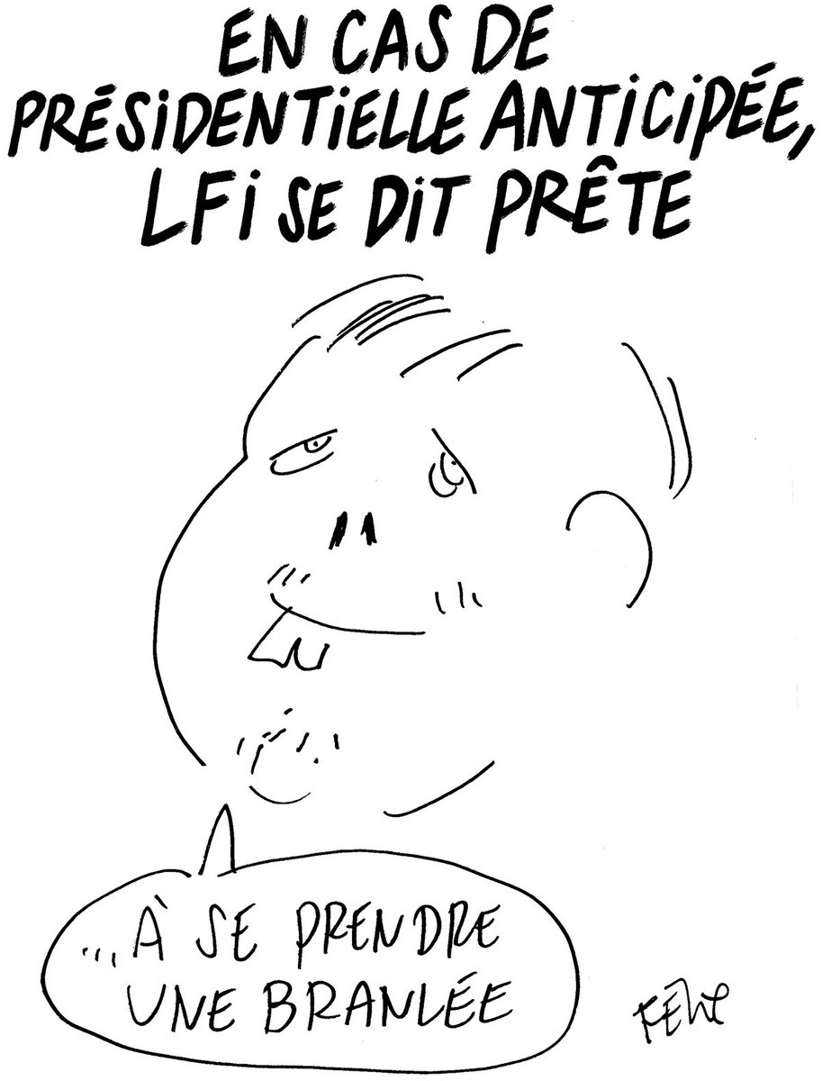 Il parait que ce dessin de #CharlieHebdo sur la défaite de <a href="/LouisBoyard/">Louis Boyard</a> énerve LFI , ne le partagez surtout pas 🙏