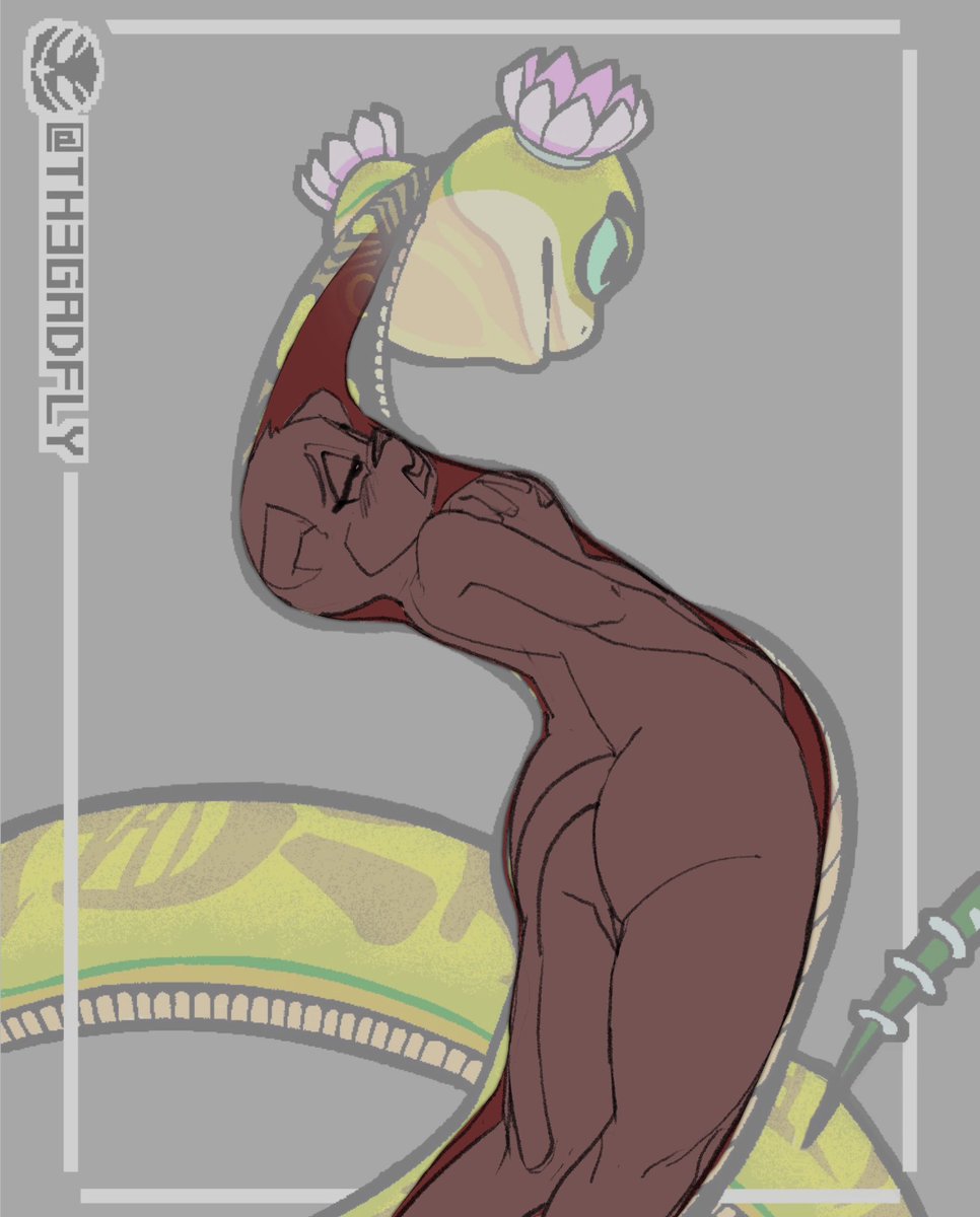 “How did a snake get an ass like that??” “What did she eat?” Viral tweets need answers, the answer is clearly vore.