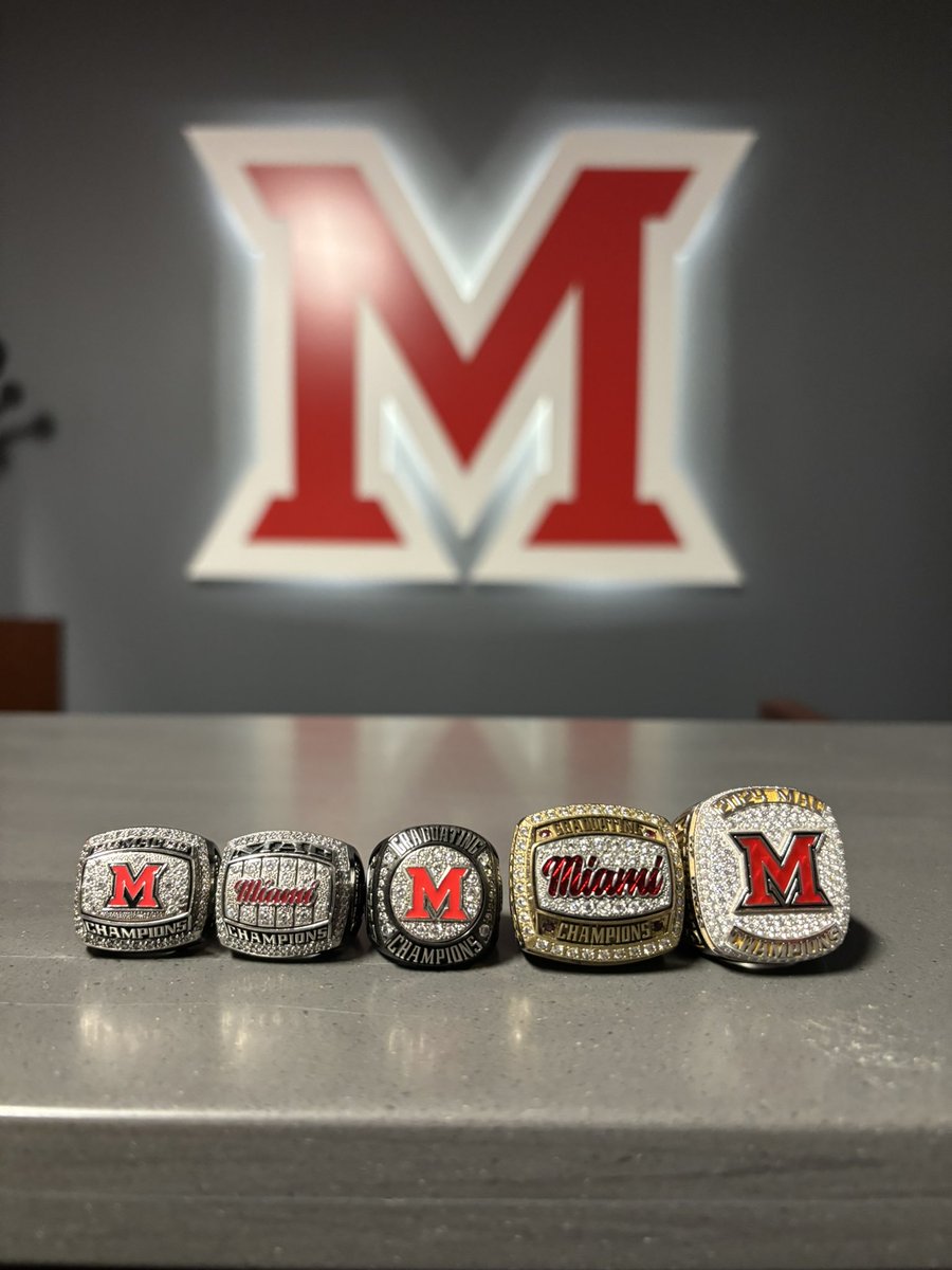 MiamiOH_SB's tweet photo. IT’S GAME WEEK ‼️ 

The hunt for another ring starts Friday 😤 https://t.co/45trDpRdwn