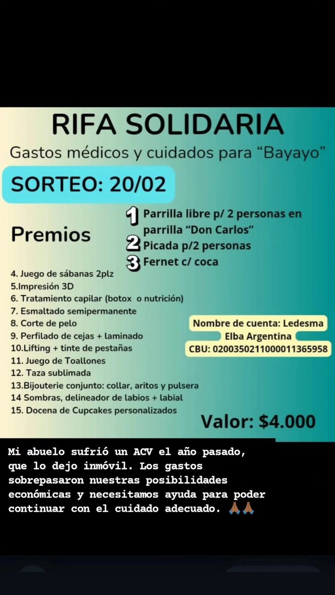 Si me pueden ayudar con un RT se los voy a agradecer ❤️