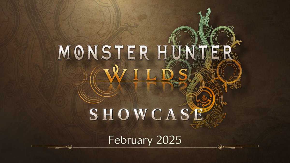 monsterhunter's tweet photo. Monster Hunter Wilds Showcase airs immediately following tomorrow's Capcom Spotlight!

See you tomorrow, Feb. 4 starting at 2pm PT/10pm GMT for the  latest #MHWilds news, including a new trailer and more info about Open Beta Test 2.

👉 https://t.co/BFE3Y19uds https://t.co/PCxFC1GmfM