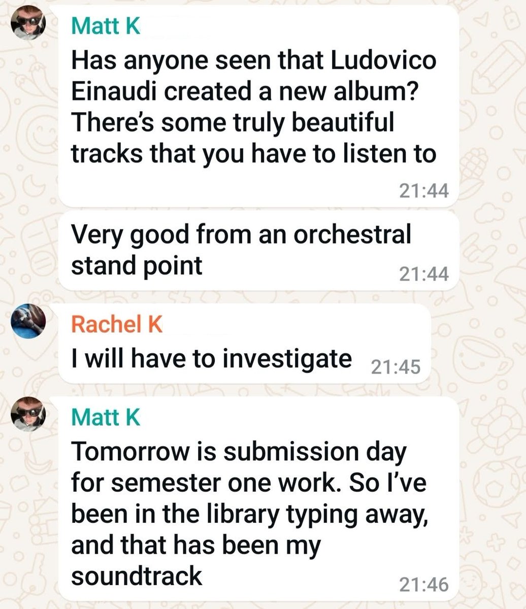 Received from my boy yesterday.
<a href="/LudovicoEinaud/">Ludovico Einaudi</a> you may have helped towards my son completing his degree. Grazie
 #thesummerportraits