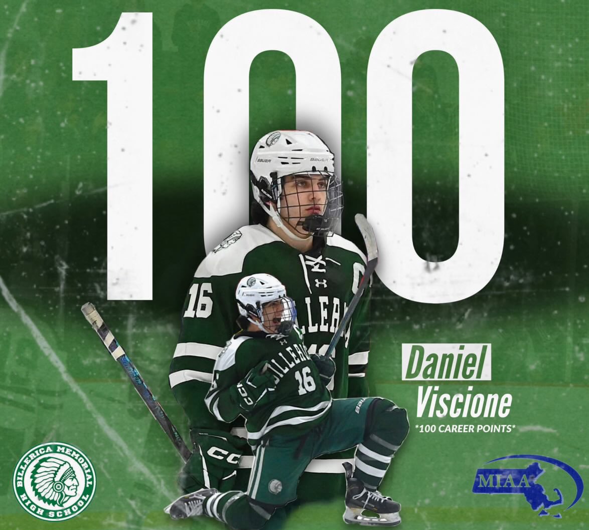 🚨100 POINTS🚨

Congratulations to Captain Dan Viscione as he has officially joined the 100 Point Club!

Well deserved!!!
<a href="/BMHS_Athletics/">BMHS Athletics</a> <a href="/T_Mulherin/">Tom Mulherin</a> <a href="/MassHSHockey/">MassHSHockey</a> <a href="/MassNZ/">MassNZ</a> <a href="/camkerry7/">Cam Kerry</a> <a href="/GlobeSchools/">Boston Globe Schools</a> <a href="/cookejournalism/">Jason Cooke</a>