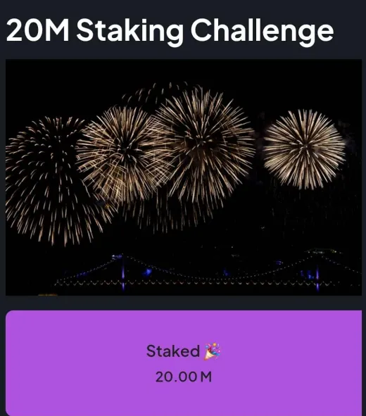 heavens1522's tweet photo. wooho we made it to 20M stake 
Congratulations all who stake @vitruveochain @techbubble 

very happy to be part of it and creating History with Vitruveo 
LFV 🥳🥳 https://t.co/eQrxPrFckZ