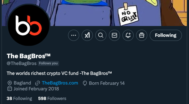 cuffyCapital's tweet photo. locked in baby, the new name is cuffbag https://t.co/jQZ82mWOJt