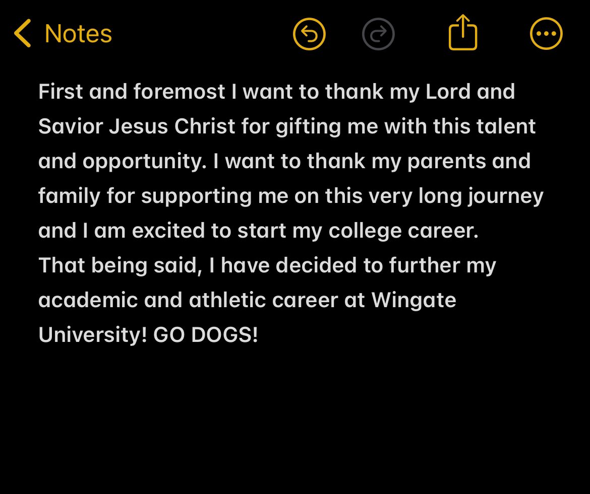 Oliver Whisonant (@owhisonant98) on Twitter photo All Glory to God! Thank you <a href="/CoachUlassin/">Nick Ulassin</a> and <a href="/RockJordan15/">Coach Jordan</a> for this opportunity! Letโs get to work!
<a href="/WingateFb/">Wingate Bulldogs Football</a> <a href="/WUspecialists/">Wingate Specialists</a> <a href="/NPHSRecruiting/">North Paulding Football Recruiting</a> <a href="/ThePuntFactory/">Aaron Perez</a> <a href="/Br0ckMiller/">Brock Miller</a> <a href="/coachripshwtime/">coachripshowtime</a>
#OneDog All Glory to God! Thank you <a href="/CoachUlassin/">Nick Ulassin</a> and <a href="/RockJordan15/">Coach Jordan</a> for this opportunity! Letโs get to work!
<a href="/WingateFb/">Wingate Bulldogs Football</a> <a href="/WUspecialists/">Wingate Specialists</a> <a href="/NPHSRecruiting/">North Paulding Football Recruiting</a> <a href="/ThePuntFactory/">Aaron Perez</a> <a href="/Br0ckMiller/">Brock Miller</a> <a href="/coachripshwtime/">coachripshowtime</a>
#OneDog