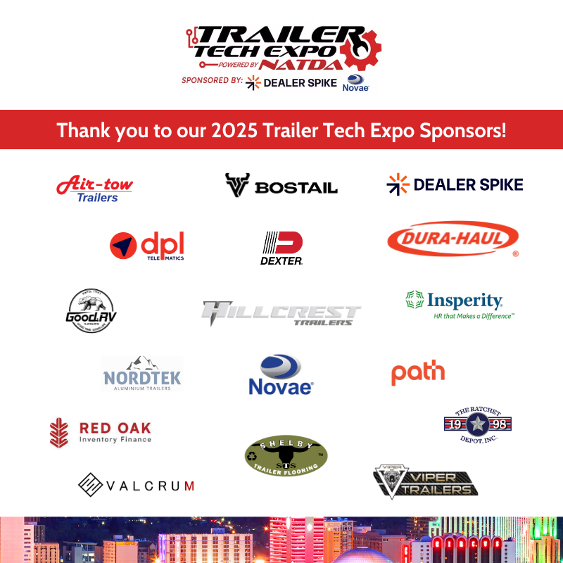 NATDA4Trailers's tweet photo. Thank you to our sponsors for supporting the Trailer Tech Expo Powered by NATDA™! Your commitment to innovation is what makes this event special. Here's to a more innovative future on the road ahead! 🚀 https://t.co/eROBwiX2z4
#NATDA #TrailerTechExpo #Reno #TrailerIndustry https://t.co/10ljzU6qaw