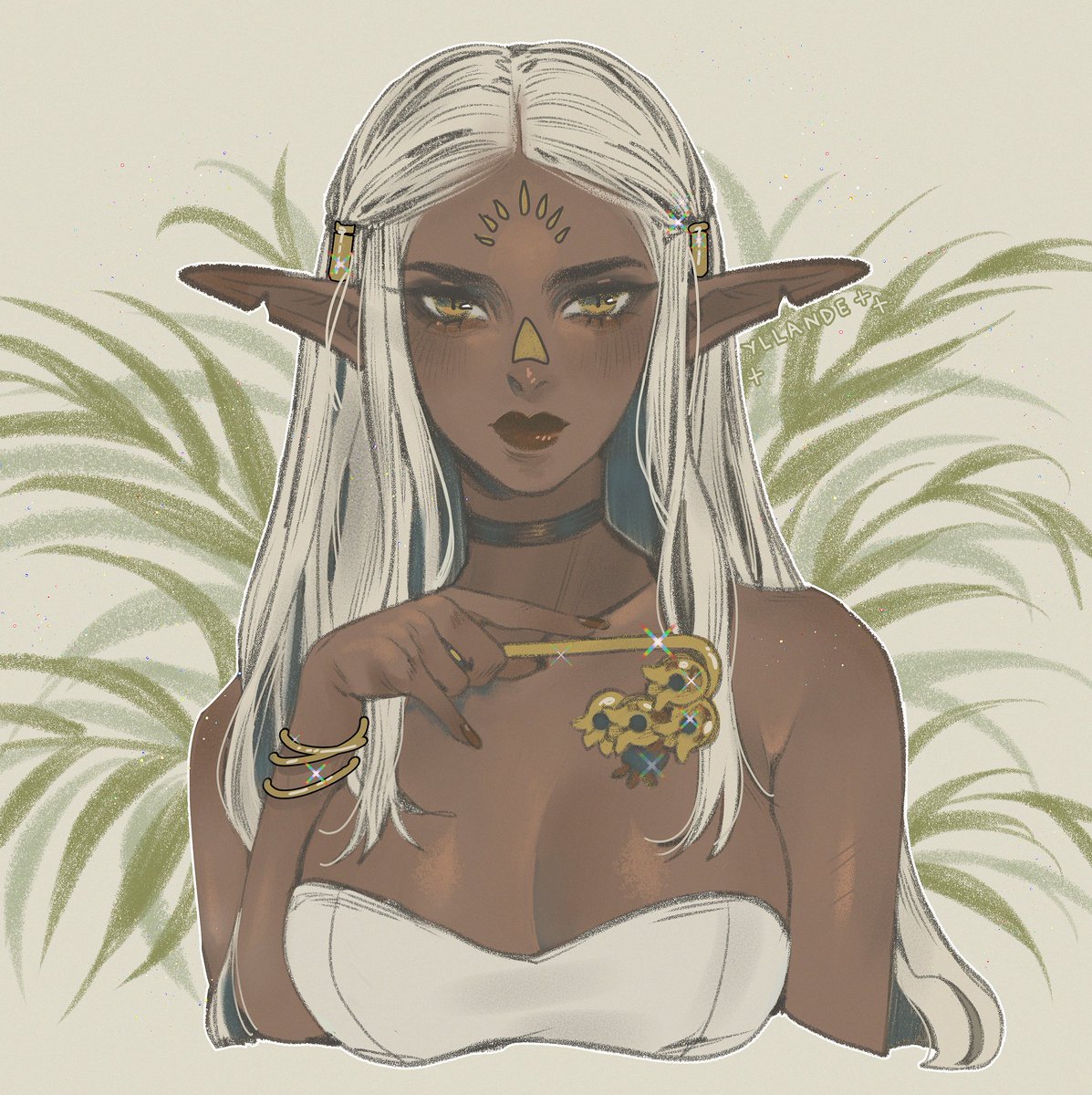 YIIande's tweet photo. practice turned into Cithis
(aka best girl) 🤍🌿
#dungeonmeshi #cithis https://t.co/2yXqa9Tfev