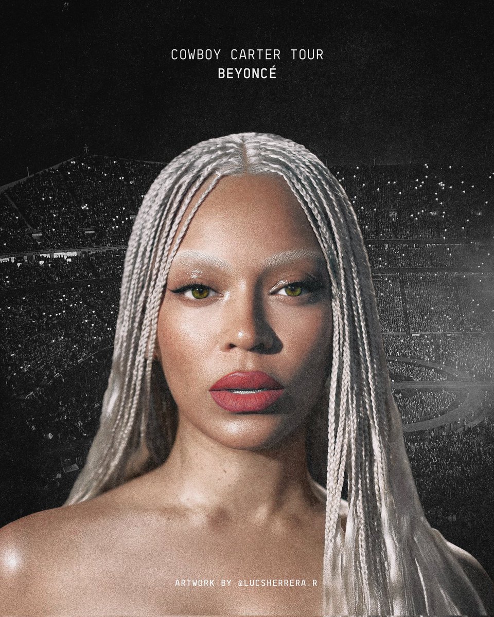 COWBOY CARTER TOUR | BEYONCÉ ⚡

Artwork by <a href="/lucsherrera_r/">lucs herrera</a>
#beyoncegrammy #Beyonce #beyoncetour2025