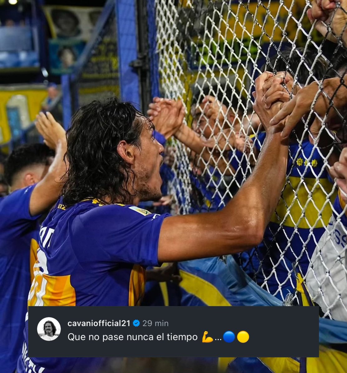 Uno que está feliz de estar en Boca 🥹