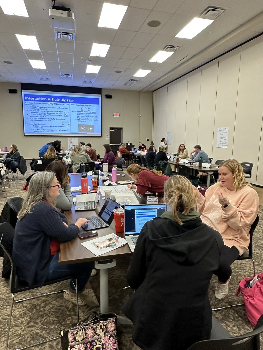 KellyLMiller44's tweet image. We had a rich, collaborative 2 days learning #SIOP. “I really liked the videos &amp;amp; how we actually practiced the strategies that we are going to take back to our classrooms. I also like that we got a lot of resources to take back with us.” #PassionateEducators #AllKids
