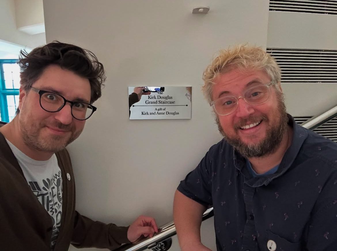 Michael Lucid (@labyrinthdancer) on Twitter photo So much fun reuniting with my friend <a href="/MLNirenberg/">Michael Lee Nirenberg</a> at <a href="/TheAcademy/">The Academy</a> Archive library. Here we are on the Kirk Douglas Grand Staircase! 🎥📚🎉❤️ So much fun reuniting with my friend <a href="/MLNirenberg/">Michael Lee Nirenberg</a> at <a href="/TheAcademy/">The Academy</a> Archive library. Here we are on the Kirk Douglas Grand Staircase! 🎥📚🎉❤️
