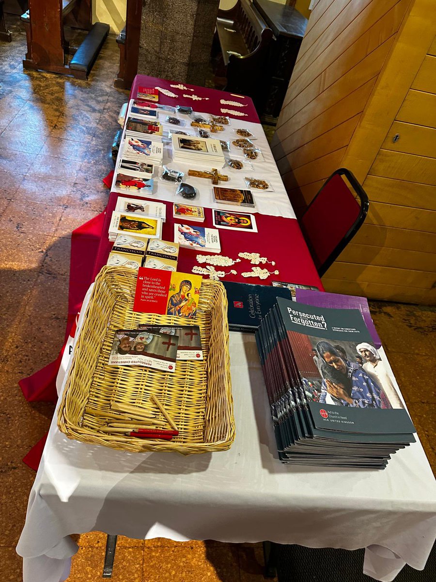 jez_acn's tweet image. A huge thank you to the parish of Our Ladye Star of the Sea, Greenwich, for their welcome and generosity at our recent @acn_uk appeal, to actively help our suffering brothers and sisters. @RC_Southwark