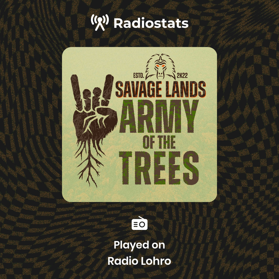 <a href="/AkiaveL/">Akiavel</a> Woohoo!! "Army Of The Trees" is currently on rotation on Radio Lohro in Rostock, Germany!