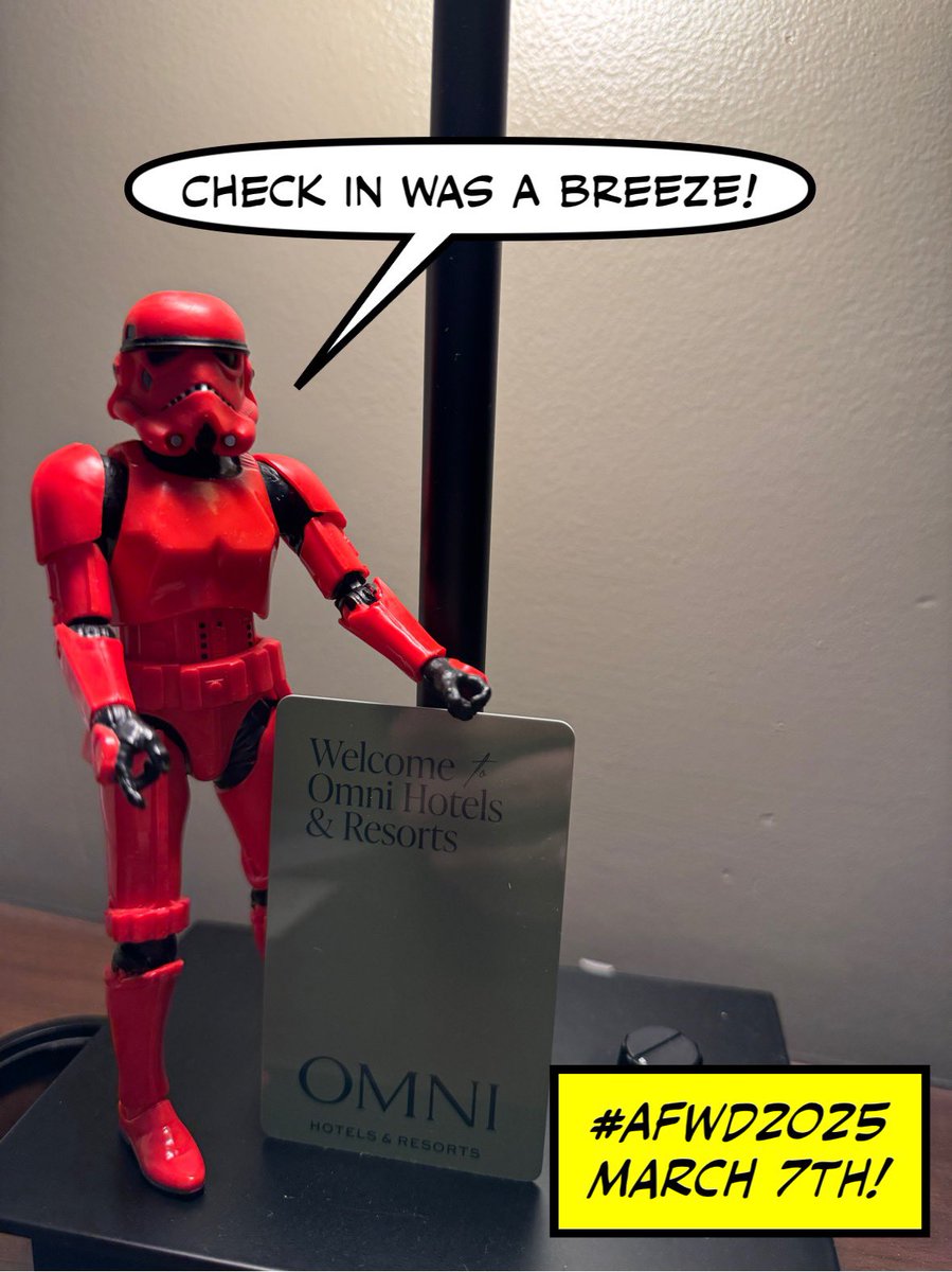 Take Your Action Figure to Work Day tweet media