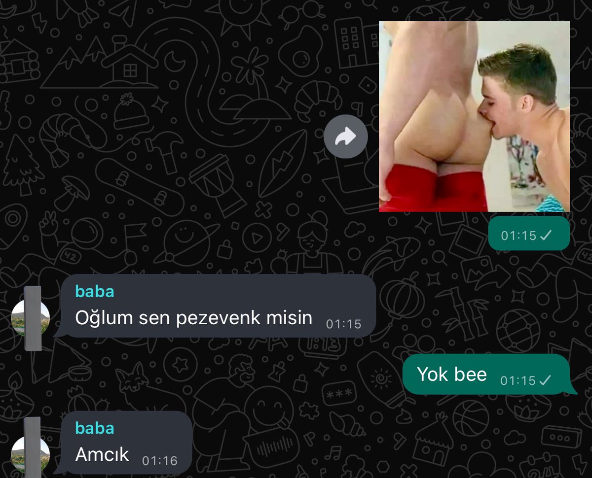 İdeal baba-oğul iletişimi sanırım.