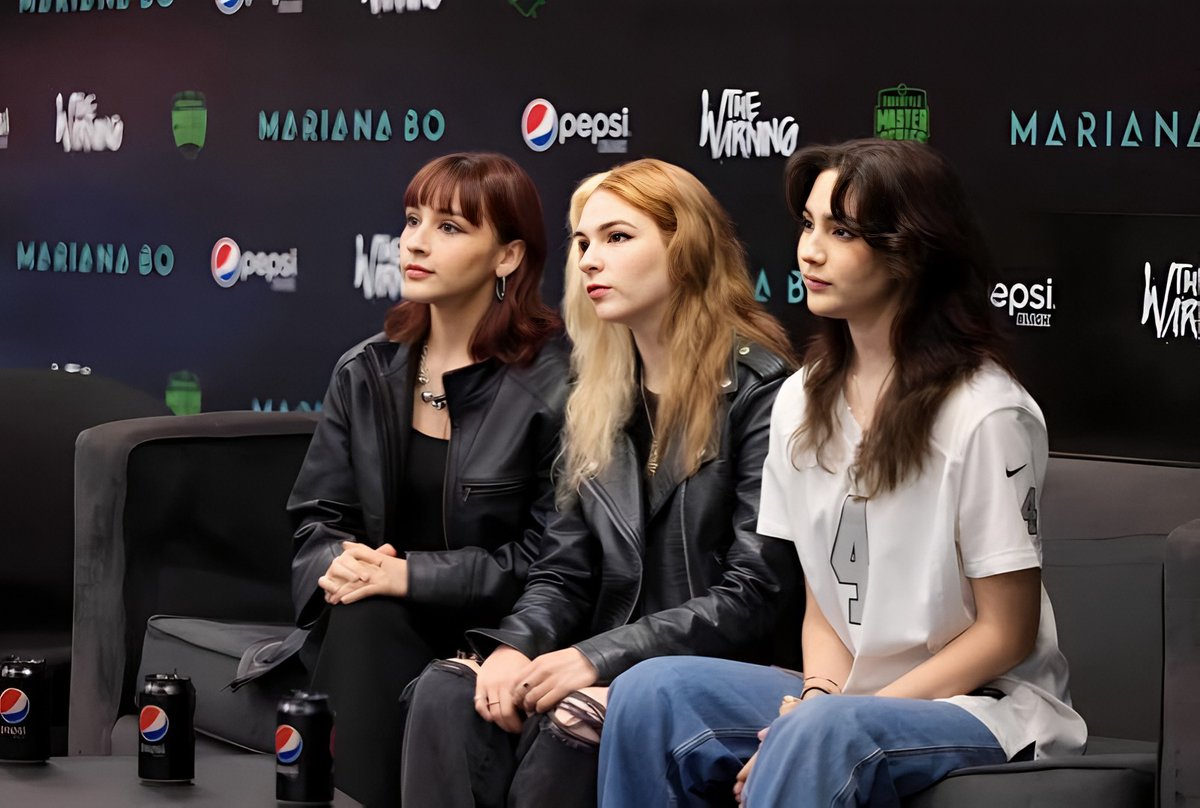 CheWarning's tweet image. The Warning en conferencia de prensa de Pepsi 2023🎙️⚡
Buen inicio de semana para todos los advertidos 🤘🏻