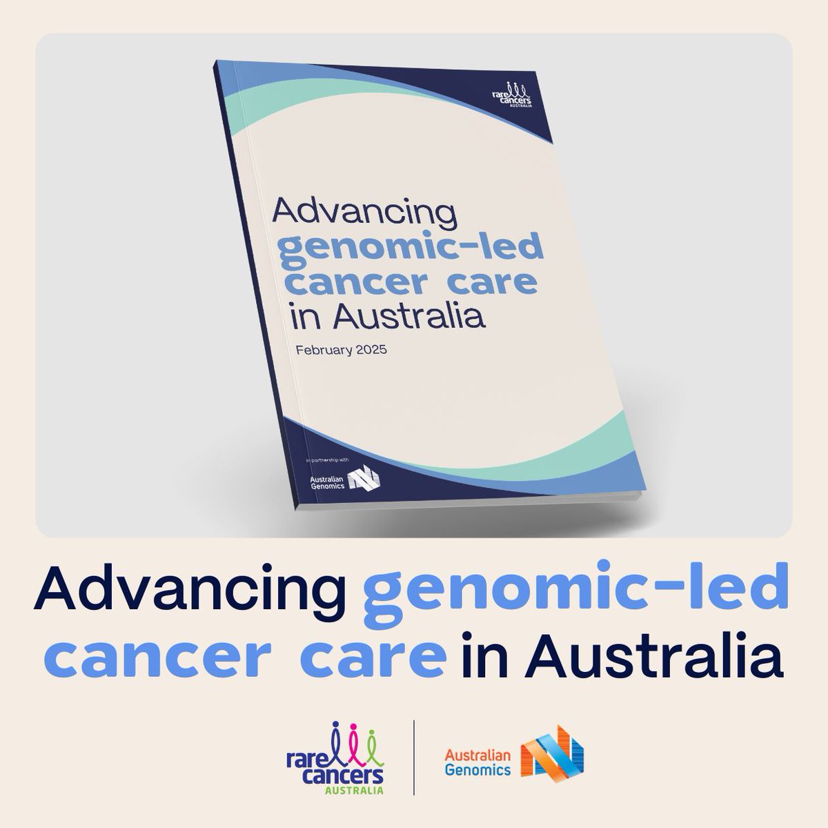 Late last year, we partnered with Australian Genomics to hold a three-part Genomics Policy Roundtable Series. Genomic-led care recognises all cancers are unique and warrant a personalised approach. Read the report on the series now at: bit.ly/AGCCA-report  #WorldCancerDay