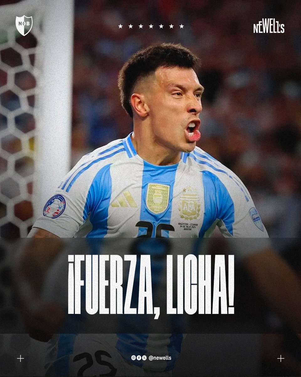 Enviamos un mensaje de apoyo y nuestro deseo de una pronta recuperación a <a href="/LisandrMartinez/">Lisandro Martinez</a>.

#FuerzaLicha 💪🏼