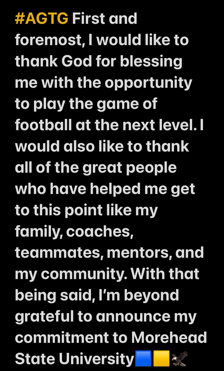 #AGTG 100% Committed Let’s work!! <a href="/CoachTreadAWay/">Laurence Treadaway</a> <a href="/Coachweiss30/">Kyle Weiss</a> <a href="/CoachTrue_MSU/">Wil Truelove</a> <a href="/CoachWoodmanMSU/">Jason Woodman</a> <a href="/Dabigman41/">Damien Jackson</a> <a href="/Graham_Sports1/">Graham Sports Network</a> <a href="/GhsGmenFootball/">Graham Football</a>