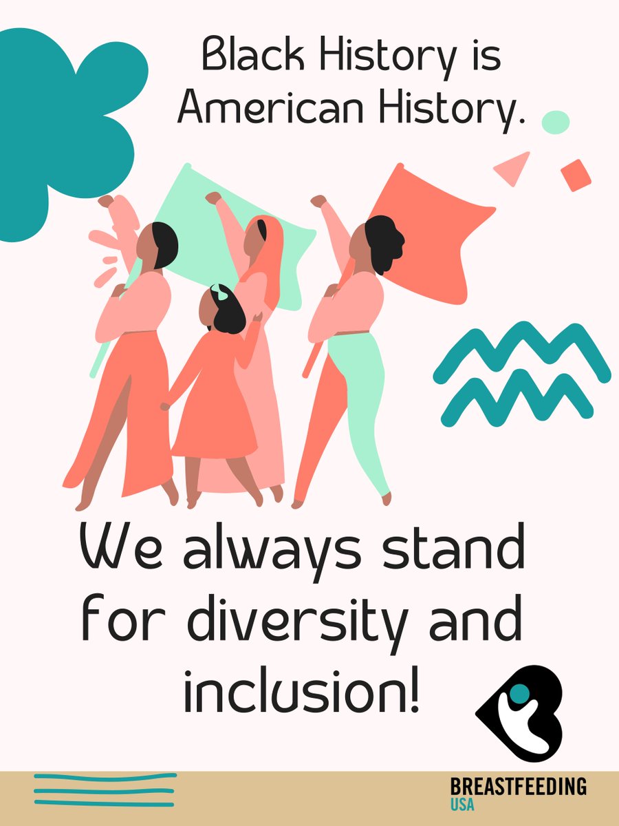 Happy #BlackHistoryMonth !  Join us in celebrating the achievements of Black breastfeeding organizations,  dismantling injustice in maternal care and creating culturally appropriate lactation services. #EqualityForAll #UnityInDiversity #blackhealthmatters  <a href="/Support_ROSE/">ROSE Inc.</a> <a href="/BMBFA/">Black Mothers BF</a>