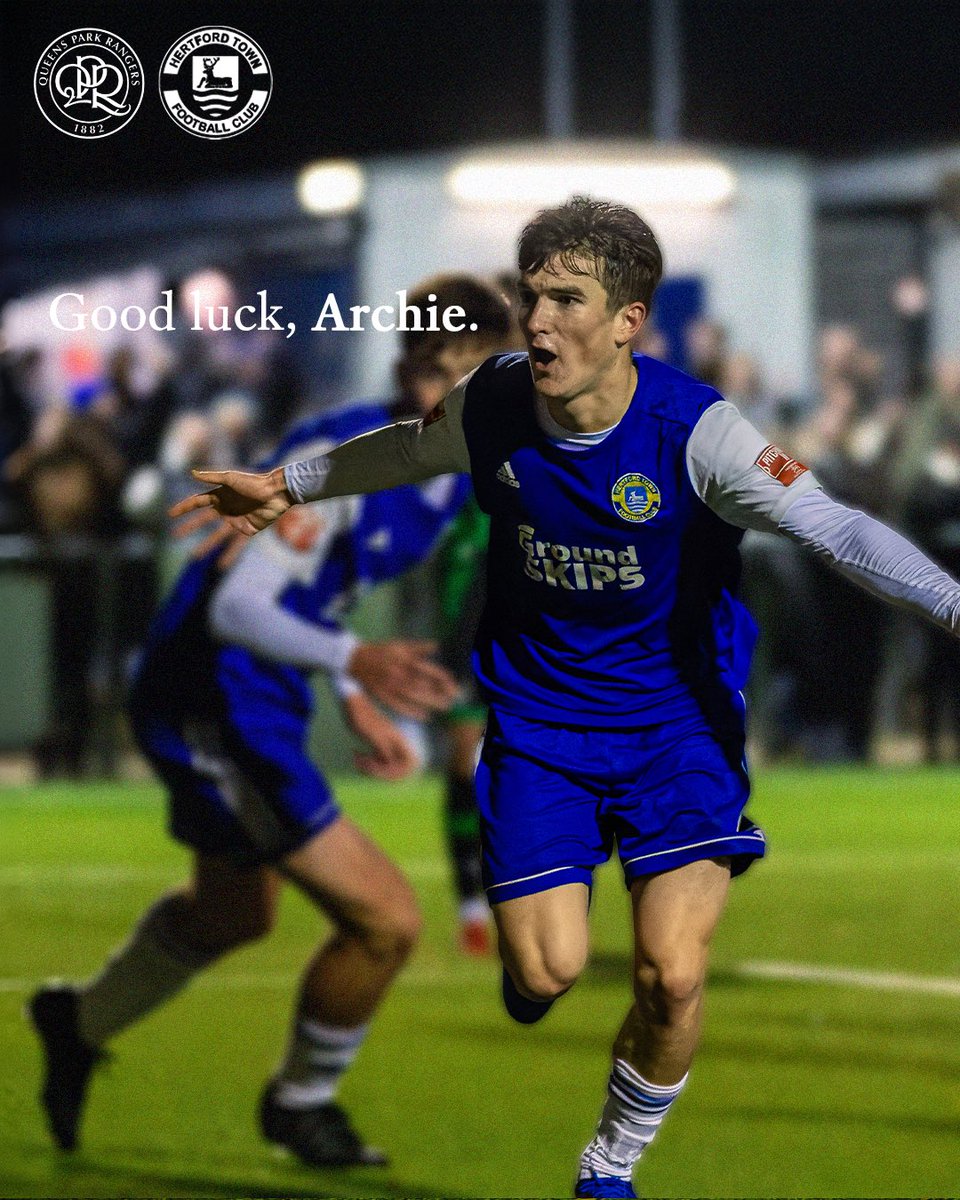O’Brien Signs for QPR

We can confirm that Archie O’Brien has left the club and signed a professional contract with Championship side <a href="/QPR/">QPR FC</a> 

The club would like to wish Archie all the best who has represented the club at every age group from Under 6 through to the first team here
