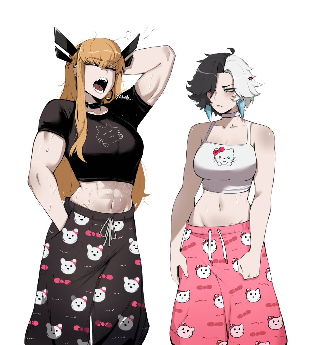 Hardasp1ne's tweet photo. "I do love sleep overs with the support!~" https://t.co/YH0yyF3rjx