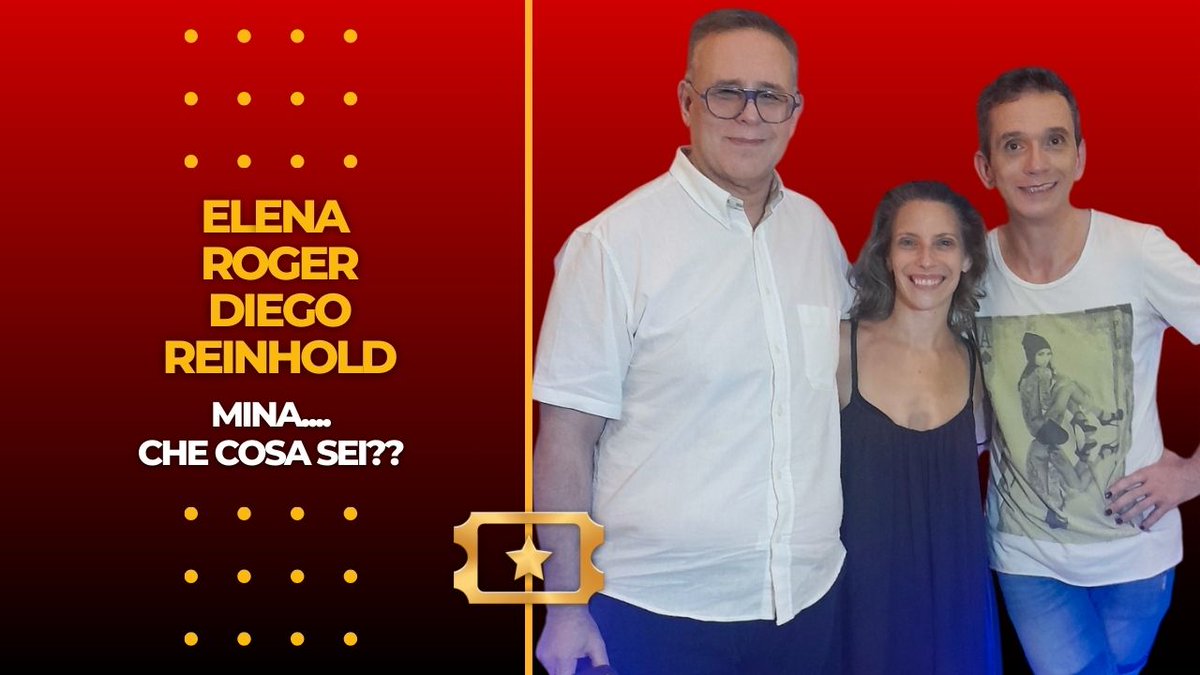 Elena Roger y con Diego Reinhold 🎭  MINA....CHE COSA SEI?? Entrevista exclusiva.Y también nos regalaron unas estrofas de una canción del espectáculo!
Entrevista: Javier Erlij 
Edición: Alejandro Ramirez 
Abajo enlace a la entrevista completa 👇 
youtu.be/JgxOGIzHyxM?si…