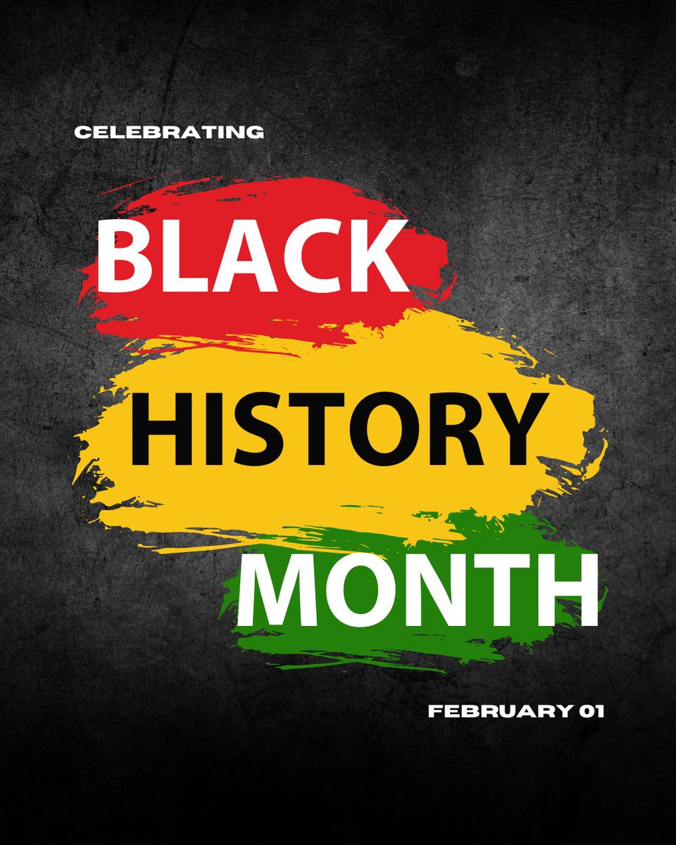 Happy Black History Month! Let's take this time to honor and celebrate the remarkable contributions and achievements of African-American figures who have shaped this country's history. Let's continue to educate ourselves and elevate Black voices throughout February.