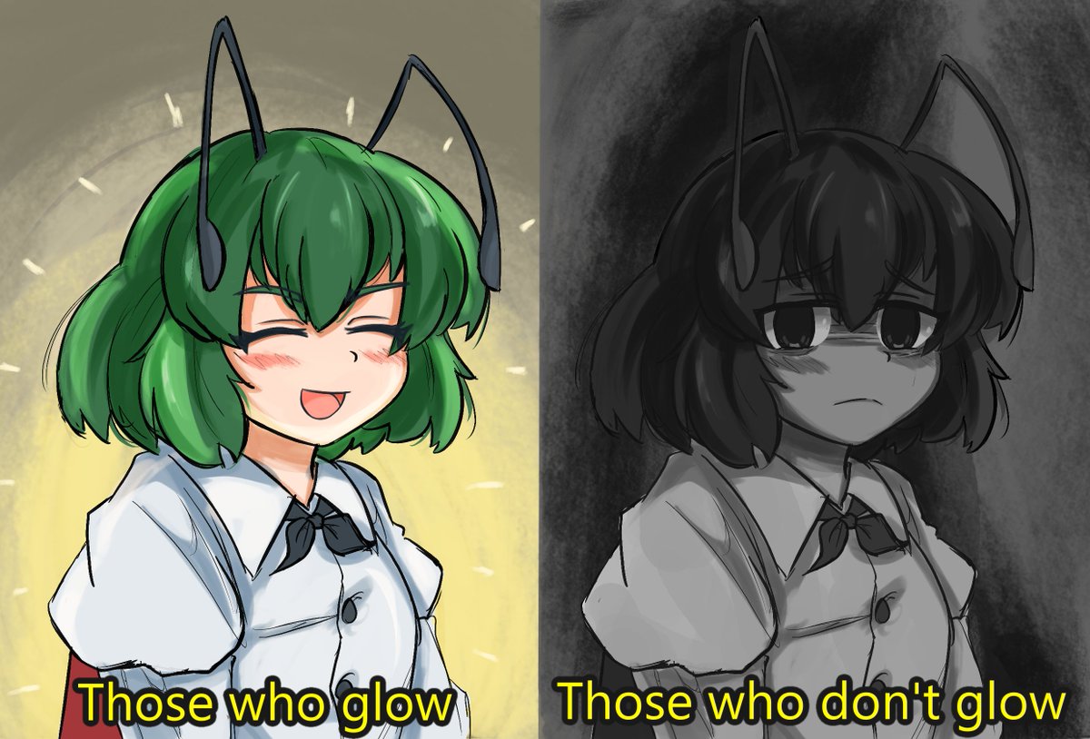 mcsquiddies's tweet photo. Wriggle Nightbug becoming uncanny
#東方Project https://t.co/fpS1rACQiV